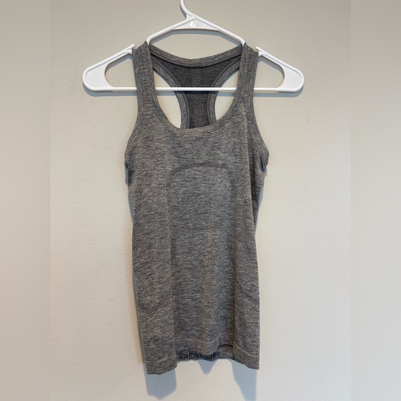 lululemon athletica Tops - Lululemon Athletica Swiftly Heathered Gray Tank Top 2